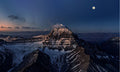 Moon Above the Horizon | Himalayan Series | Poster