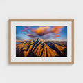 Golden Ridge Summit | Himalayan Series | Framed Print
