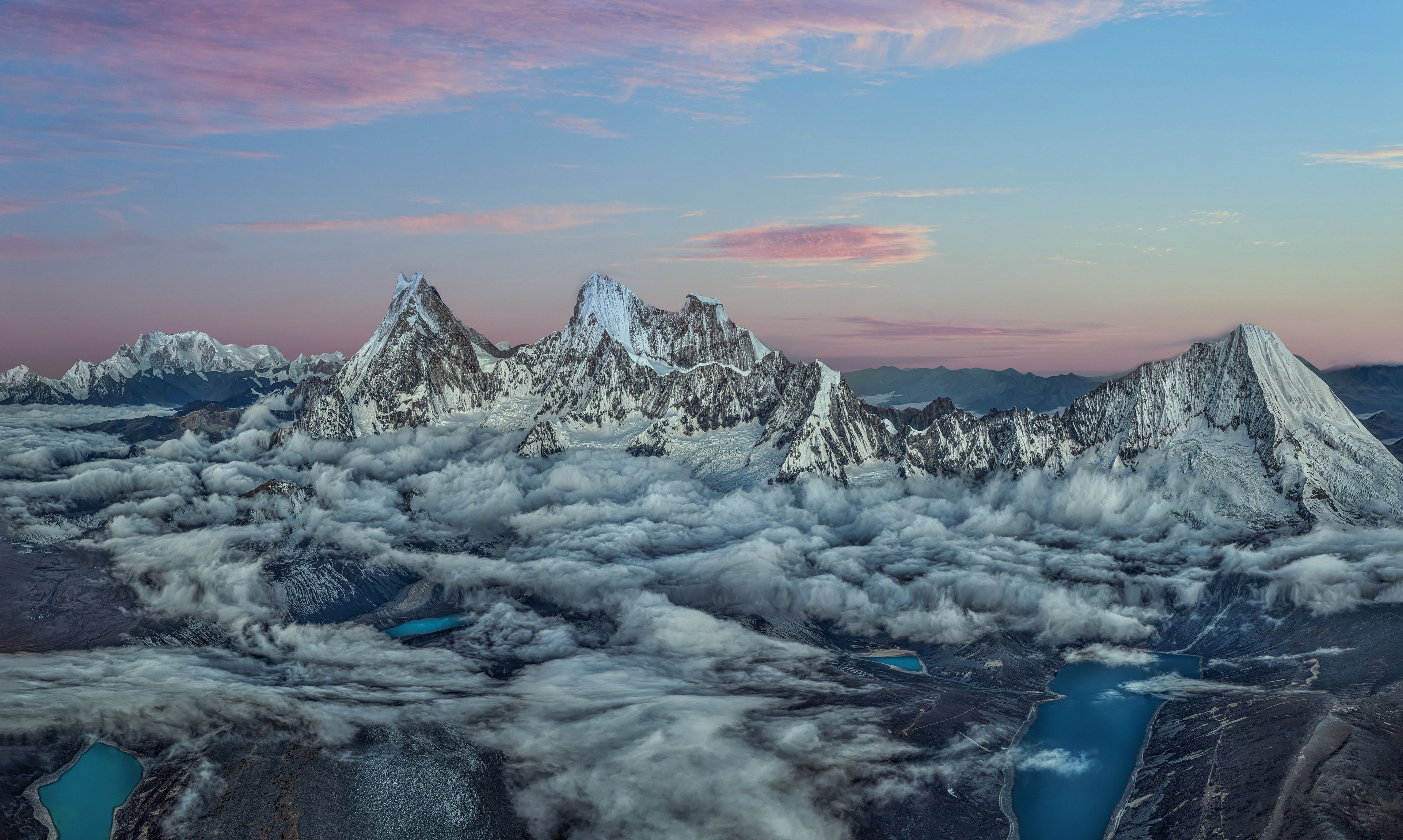 Realm of Cloud Sea | Himalayan Series | Poster