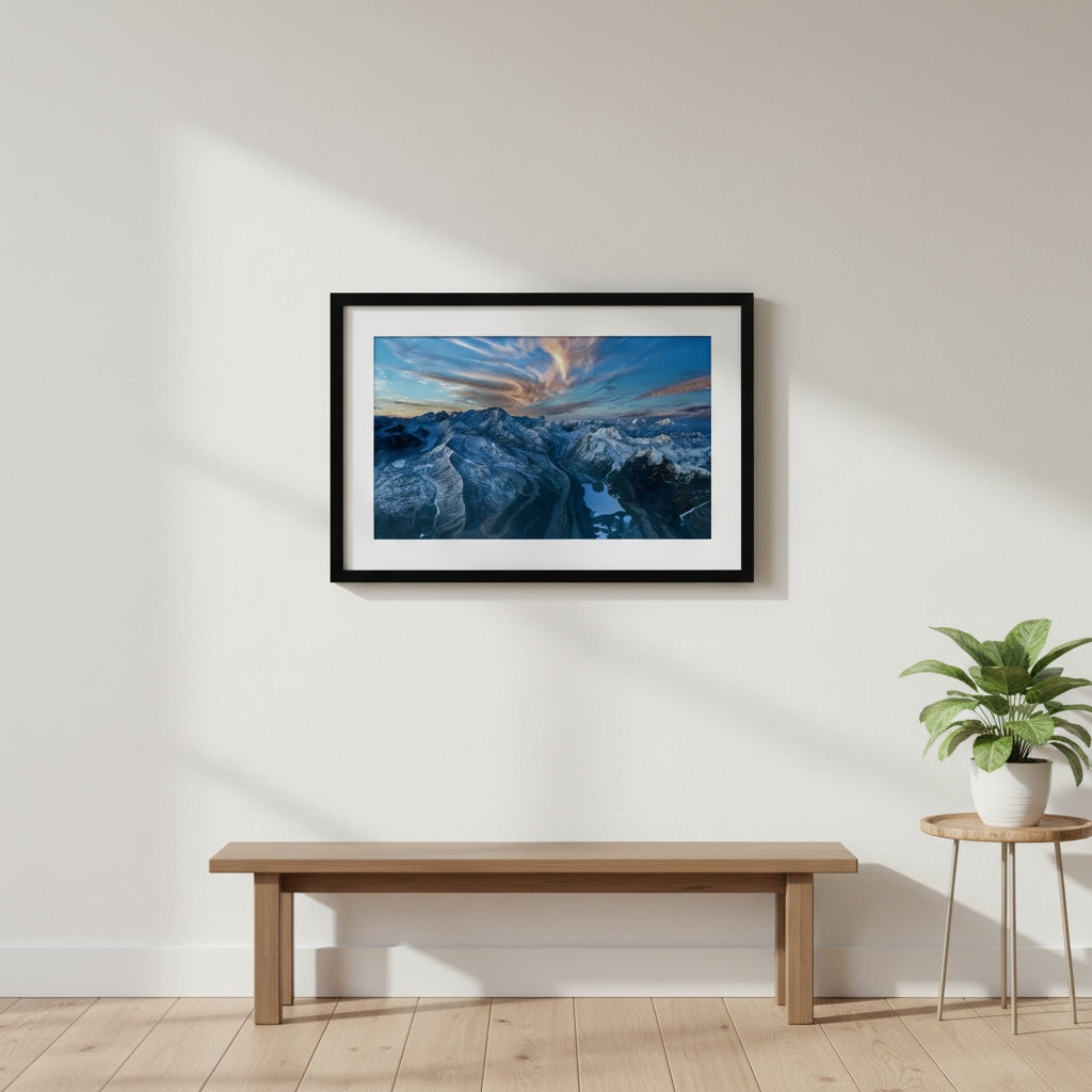 Realm of Flowing Clouds | Himalayan Series | Framed Print
