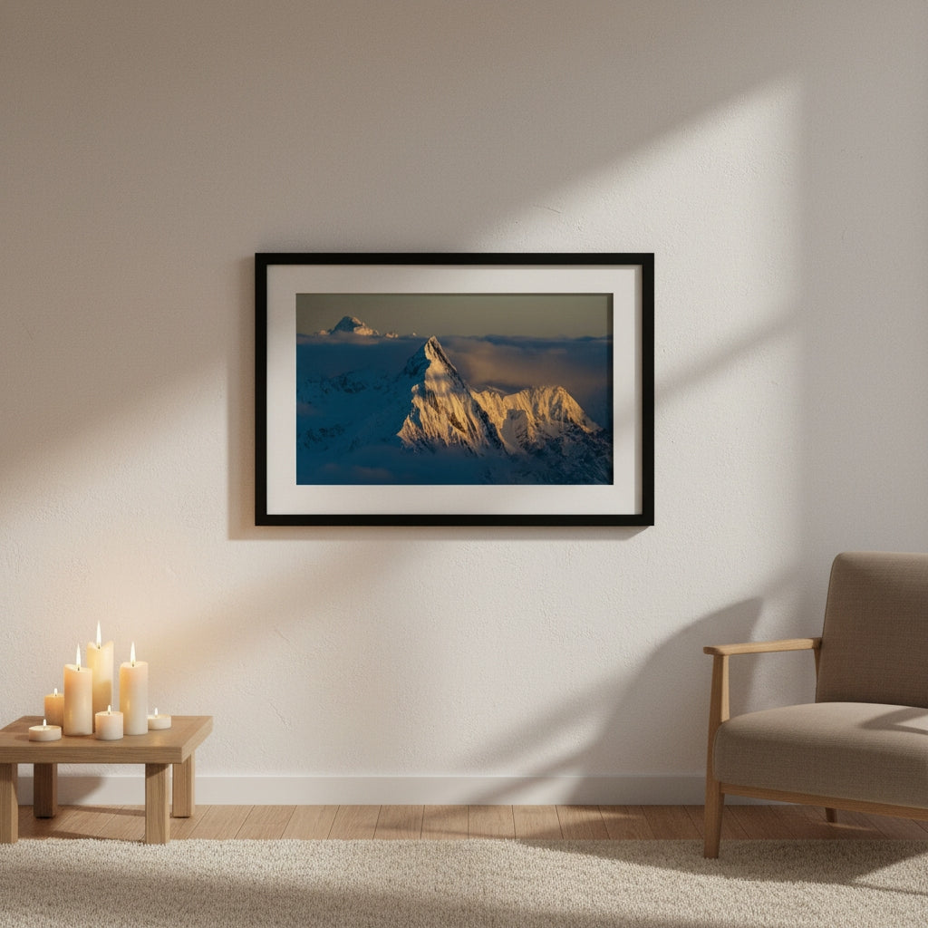 The Silent Peak | Himalayan Series | Framed Print