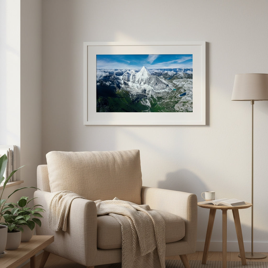 Heart of the Mountains | Himalayan Series | Framed Print